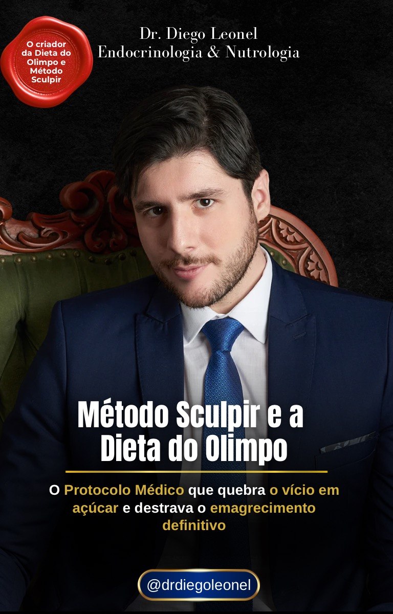 Capa do livro Método Sculpir e a Dieta do Olimpo